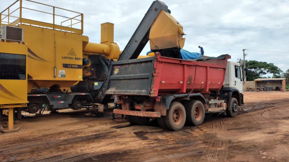 Após quase 90 dias parada usina de asfalto da prefeitura de Imperatriz retoma produção nesta sexta-feira 10