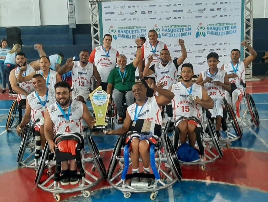 Cenapa é Tetracampeão da Copa Interestadual de Basquete em Cadeira de Rodas