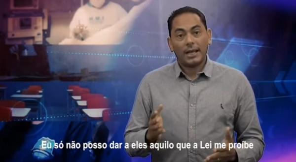 Assis Ramos mente em vídeo sobre o não repasse dos 60% do FUNDEF aos professores