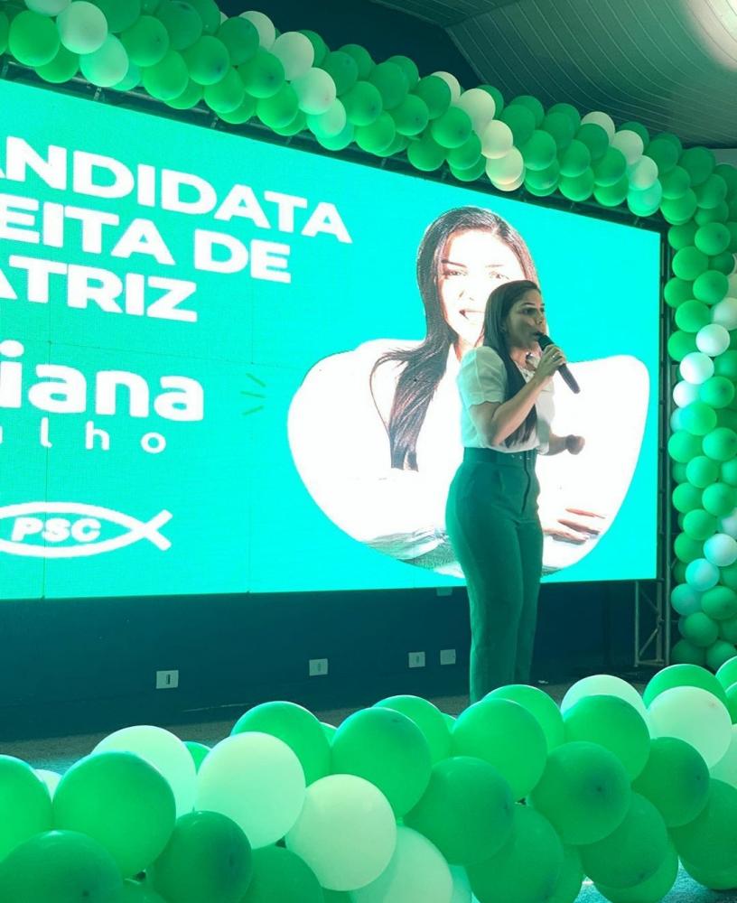 Mariana Carvalho lança sua pré-candidatura a prefeita de Imperatriz 