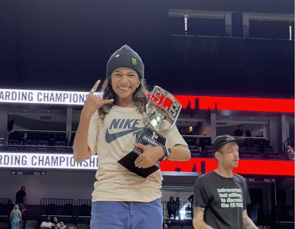 Mais uma pra conta: Fadinha é campeã da SLS de Jacksonville na última manobra