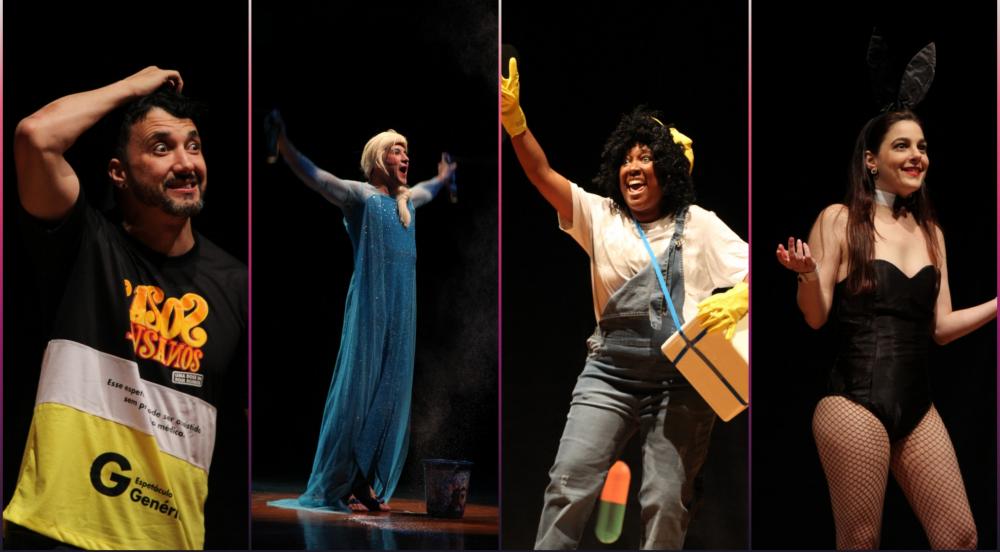 Turnê do Grupo Artpalco chega à Imperatriz nesta quarta-feira 19 para show de comédia