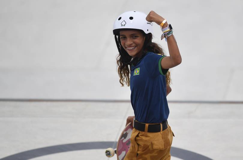Rayssa Leal está na final do Skate Street das Olimpíadas de Tóquio 