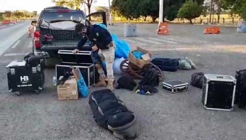 Cloroquina com destino a Imperatriz é apreendida pela PRF no Goiás 