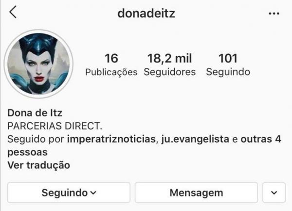 Polícia Civil identifica administradores do Instagram Dona de Itz