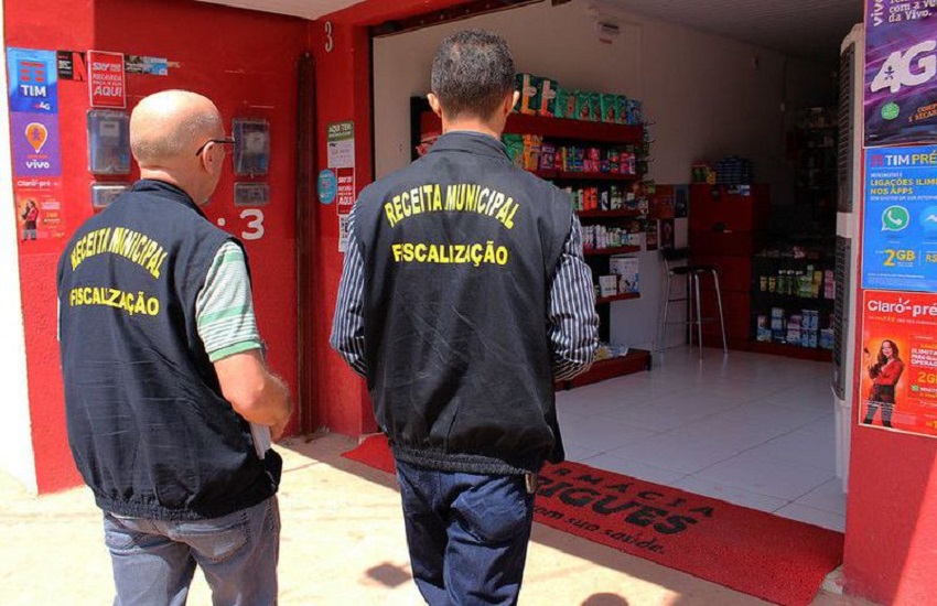 Receita Municipal deflagra ação de fiscalização à empresas sem licença de alvará
