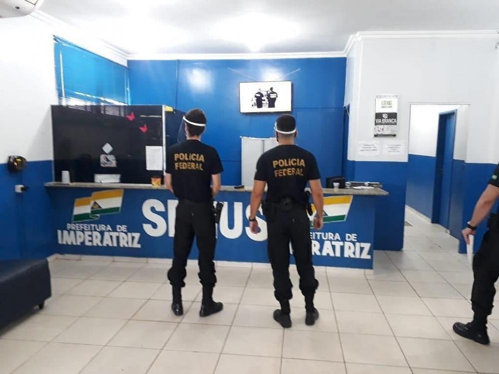 Operação da Polícia Federal apura desvio de recursos do Covid-19 na Saúde Municipal de Imperatriz