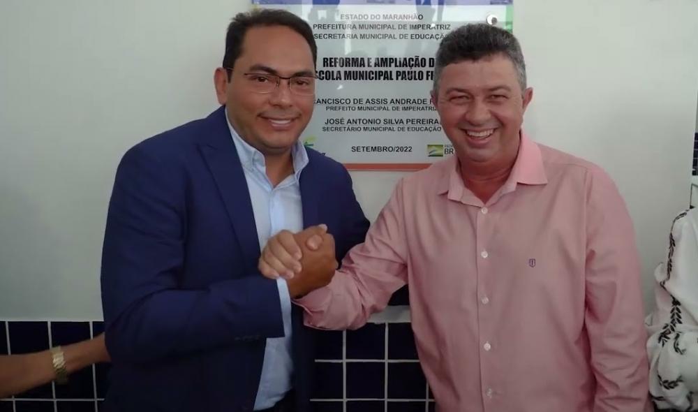 José Antônio entra na mira do TCE – MA pela ausência de escolas de tempo integral na rede pública municipal de Imperatriz