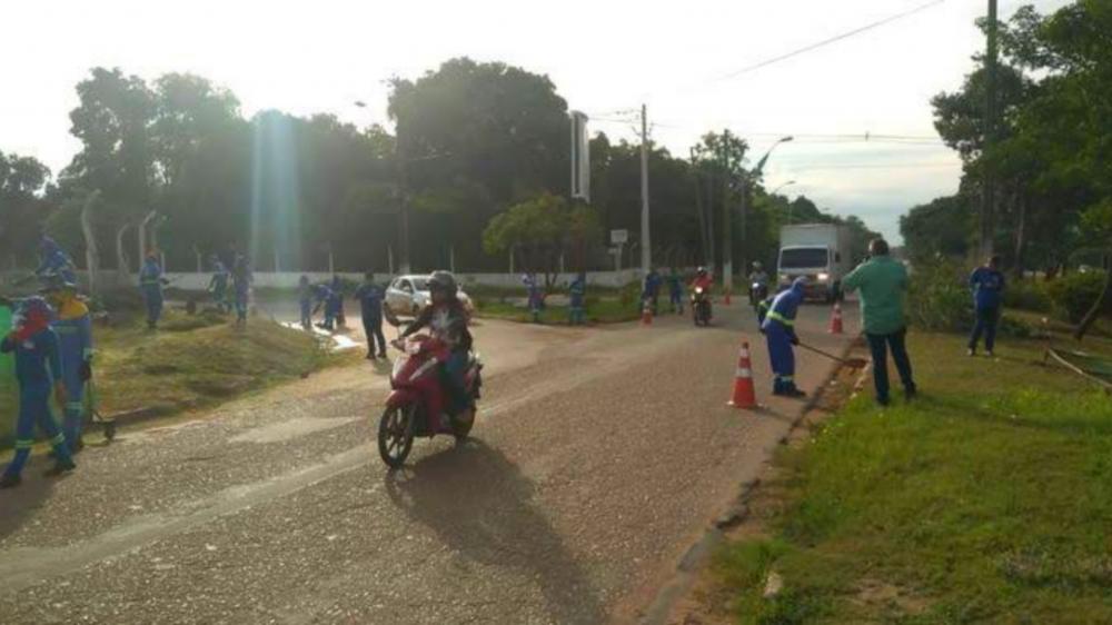 Prefeitura de Imperatriz trava batalha com a Caema em obra na entrada do aeroporto 