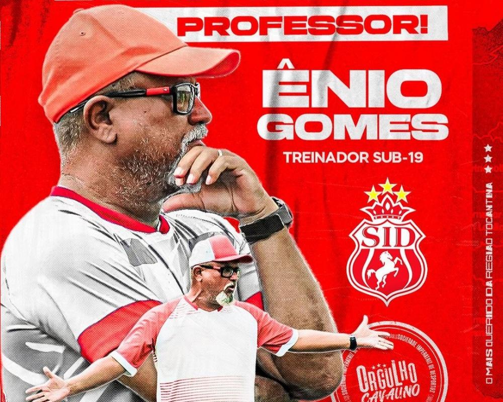 Treinador Ênio Gomes assume o Sub-19 do time do Imperatriz para temporada 2023