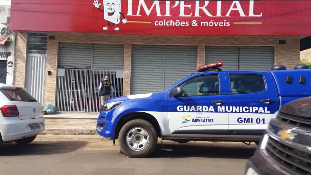 Guarda Municipal realiza fiscalização em estabelecimentos comerciais