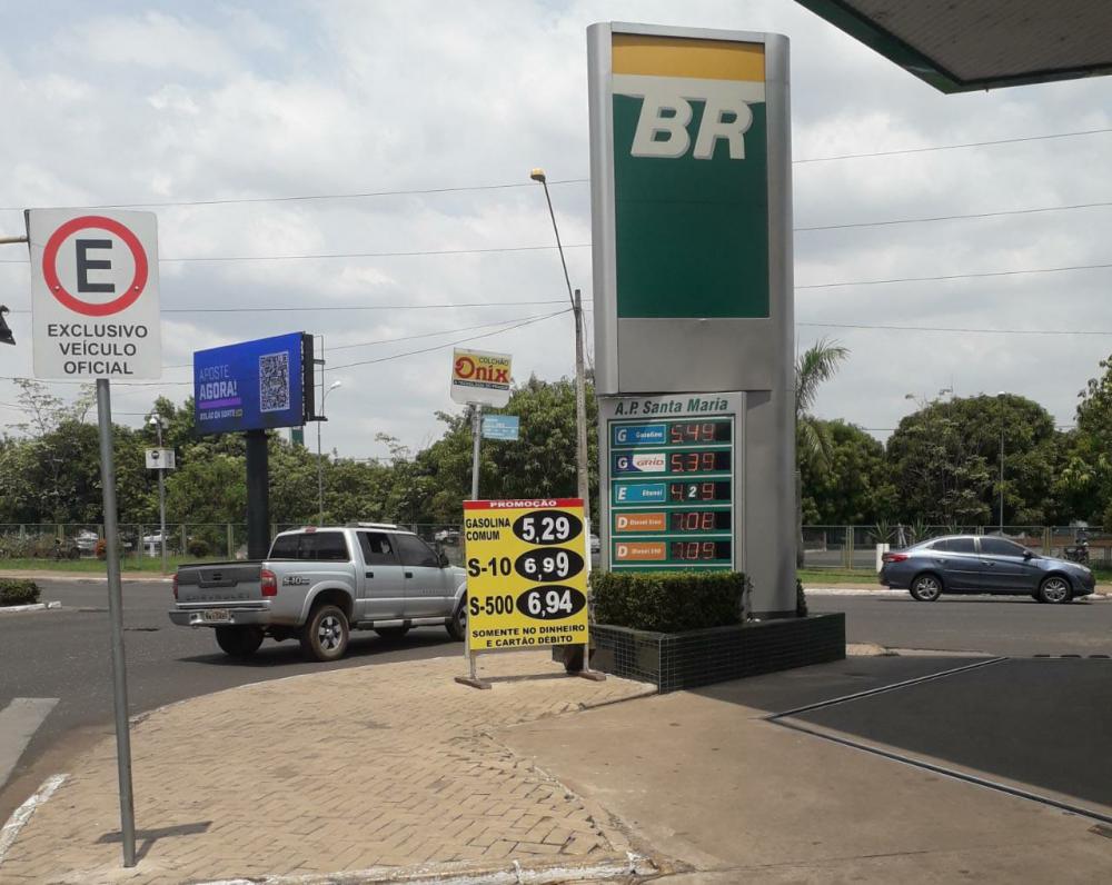 Gasolina em Imperatriz já chega à R$ 5,29 e os postos sobem os preços pela segunda semana