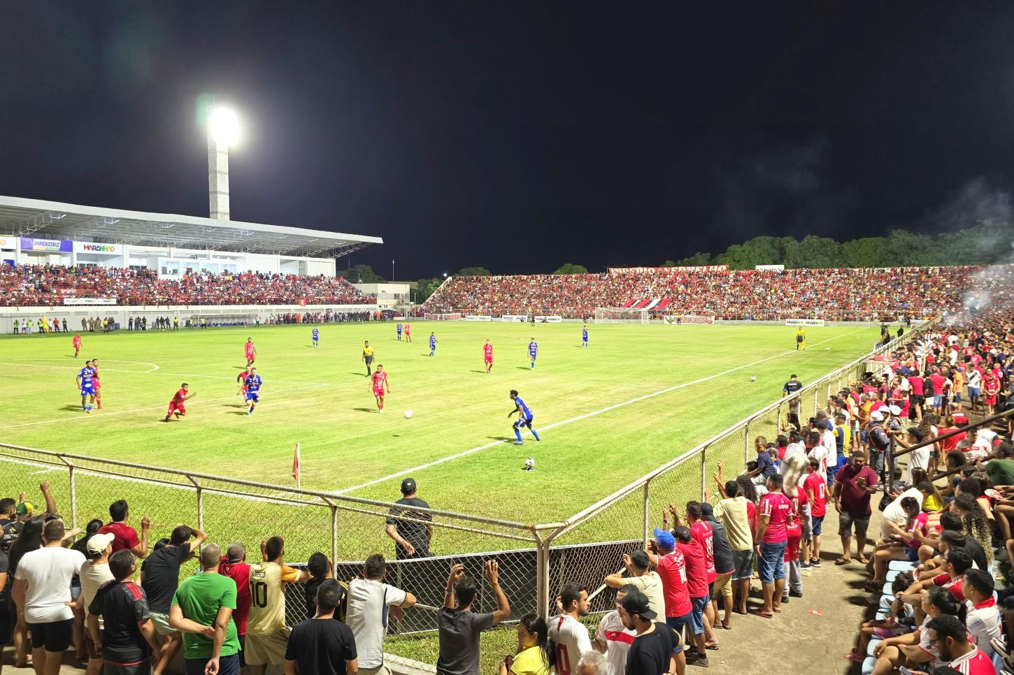 Imperatriz e Mac ficam no empate sem gols no 1º jogo da final do Campeonato Maranhense
