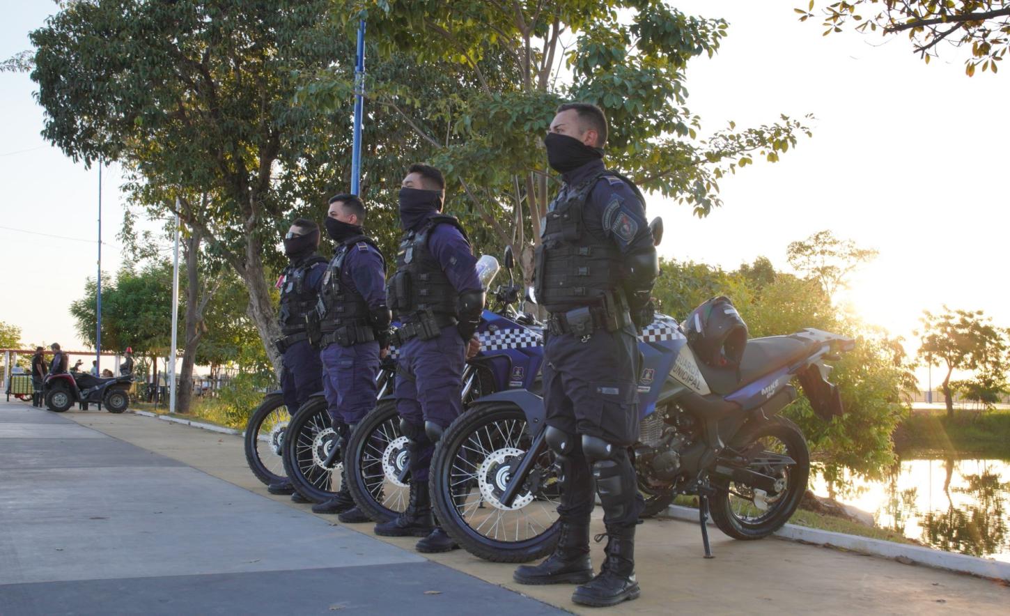 Guarda Municipal reforça a segurança com motopatrulhamento nas ruas de Imperatriz