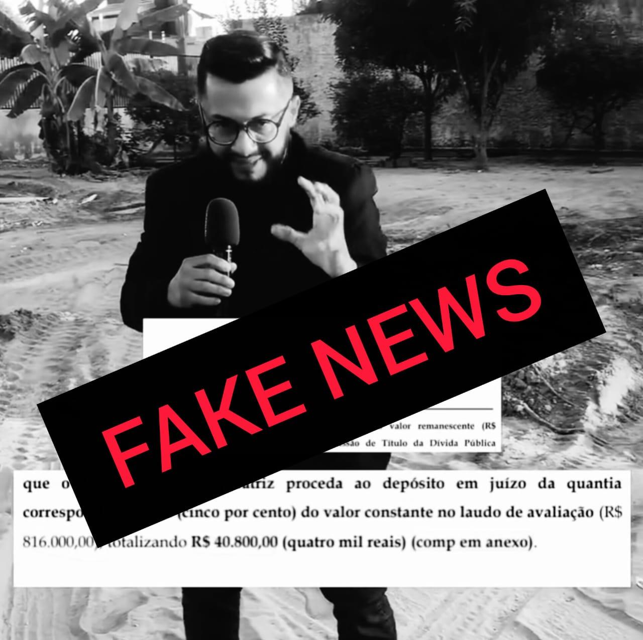 É falsa a notícia que a prefeitura de Imperatriz comprou a Chácara Manelão 