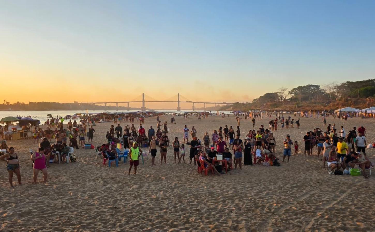 Período de praias em Imperatriz no Rio Tocantins se encerra neste domingo (14)