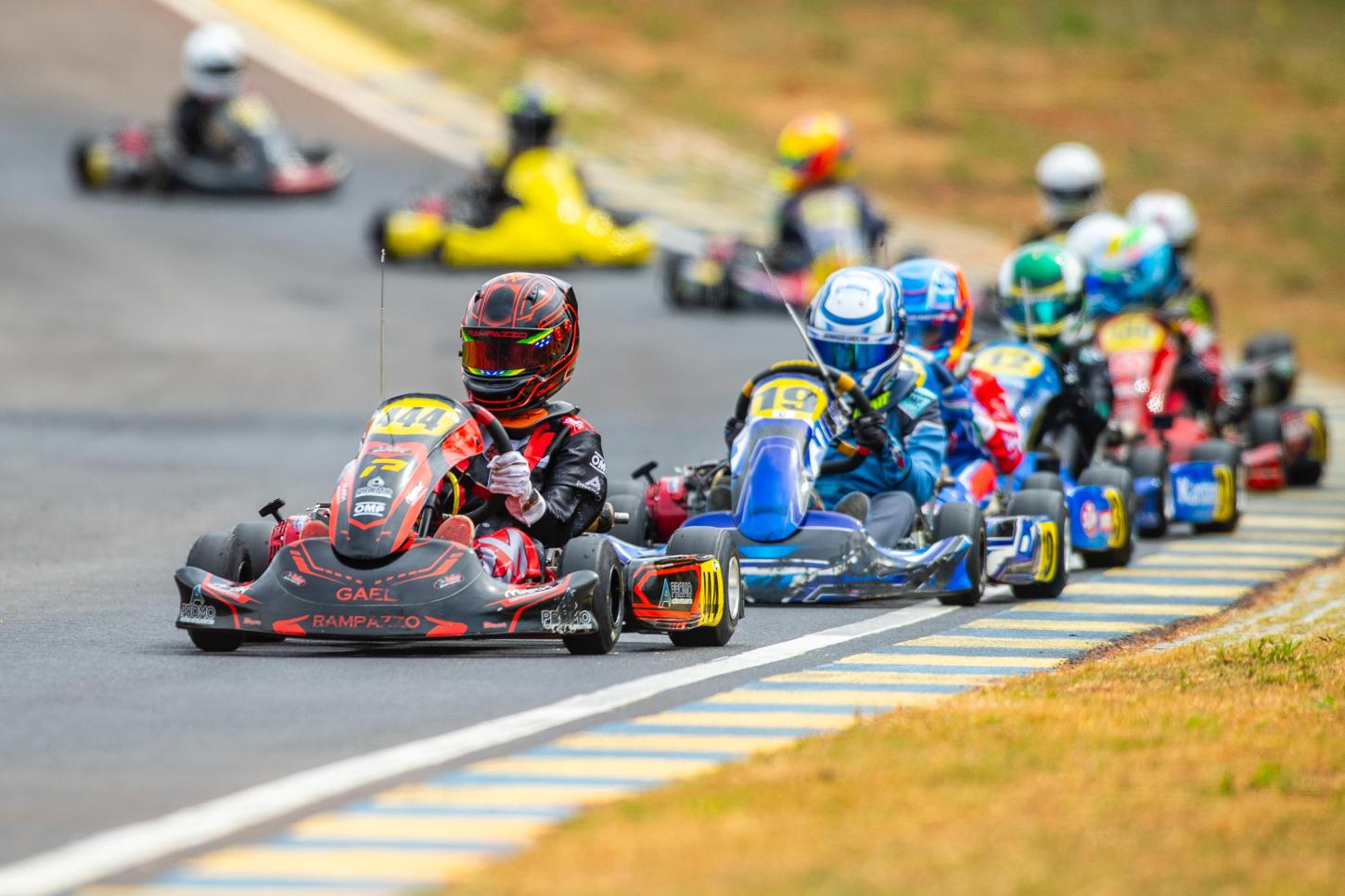 Mesmo com problemas técnicos, Gael garantiu o podium - Foto: Divulgação