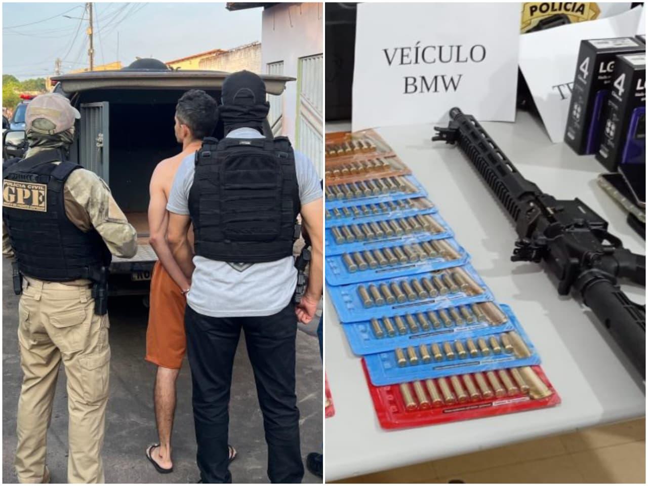 Polícia Civil prende parte da quadrilha que assaltou carro-forte em Carolina