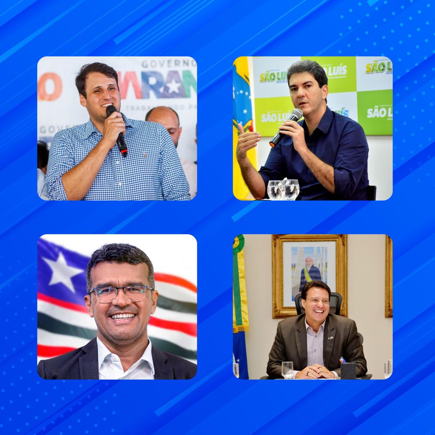 Econométrica: Orleans Brandão 33,9%; Eduardo Braide 32,2%; Lahesio 17,3% e Felipe Camarão 7,6%