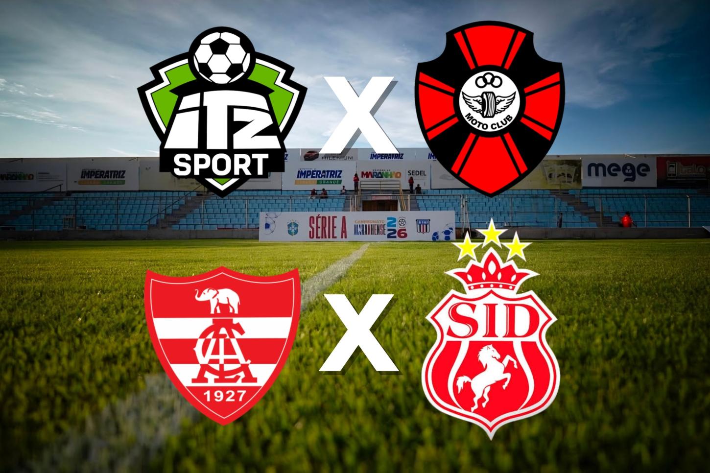 Pela 2ª rodada do Maranhense, hoje (14) tem jogos entre Luminense x Imperatriz e ITZ Sport x Moto Club
