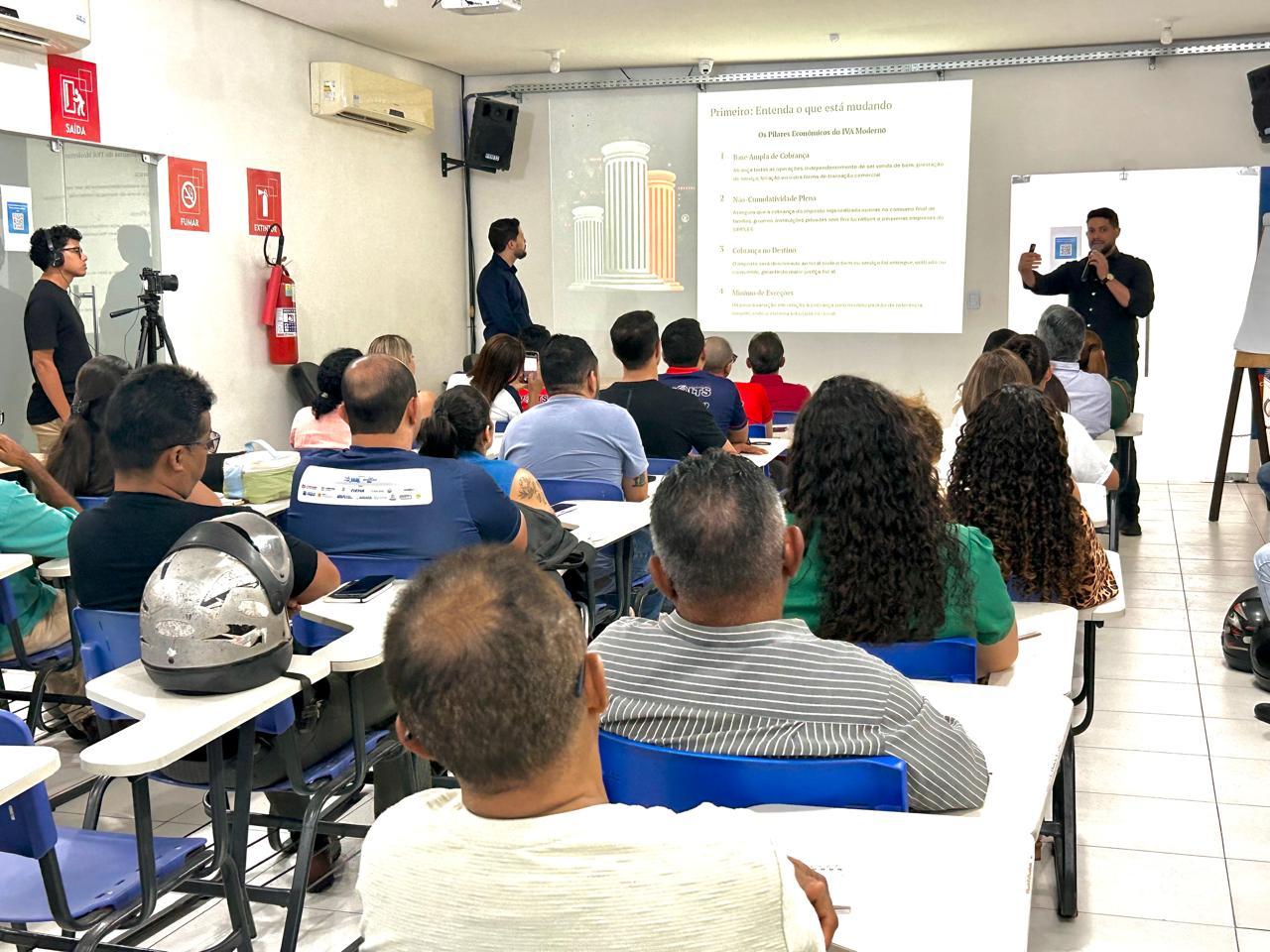 Os especialistas destacaram que a reforma tributária está entre as maiores mudanças no sistema de arrecadação das últimas décadas, com impactos diretos na gestão financeira e na competitividade das empresas.(Sebrae/Divulgação)