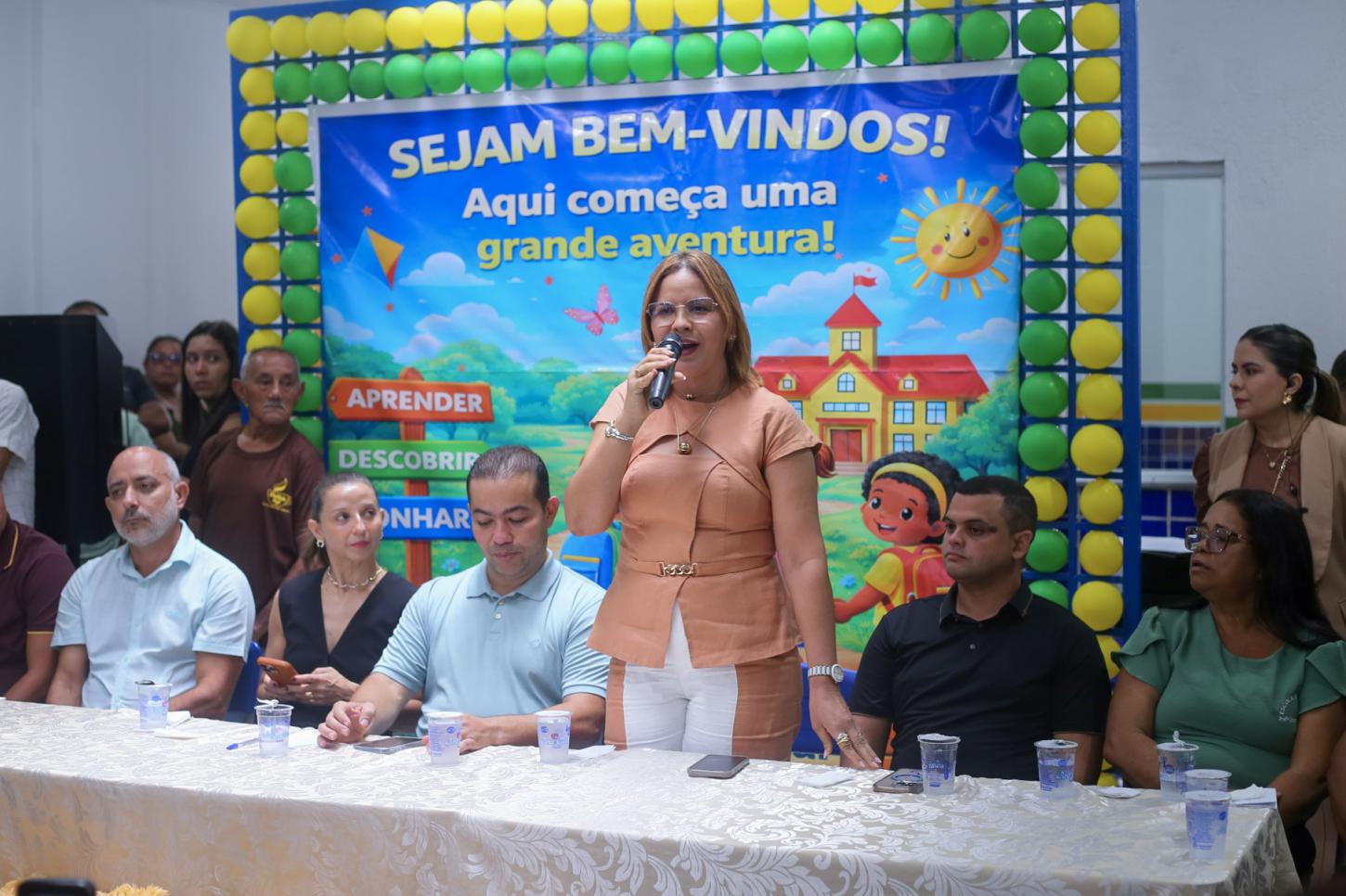 A solenidade reuniu autoridades da gestão municipal, da Secretaria Municipal de Educação (SEMED) e da Câmara de Vereadores de Imperatriz. - Foto: Dávila Henrique