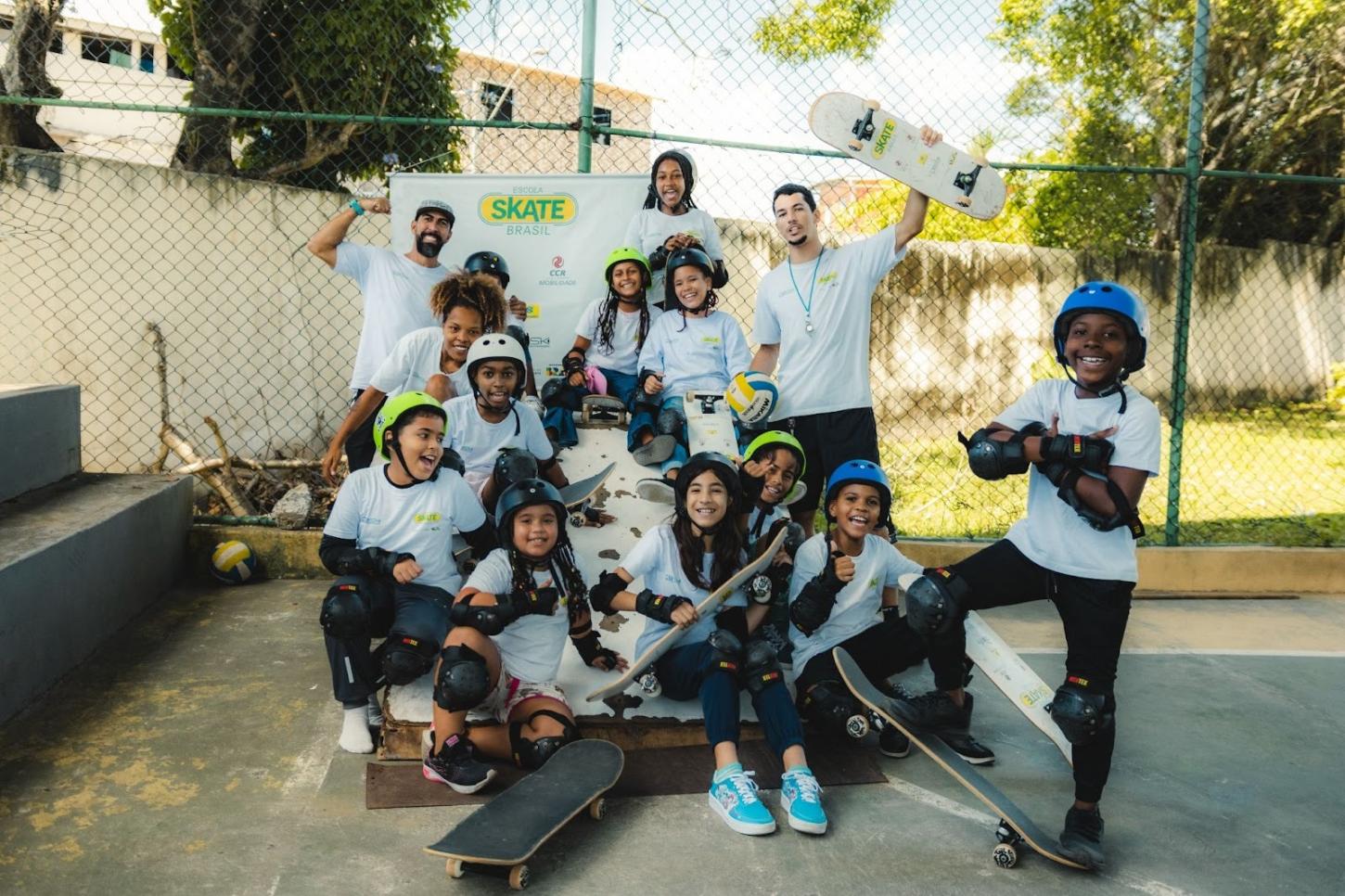 Projeto Escola Skate Brasil em Imperatriz se destaca como um dos principais polos de inscritos