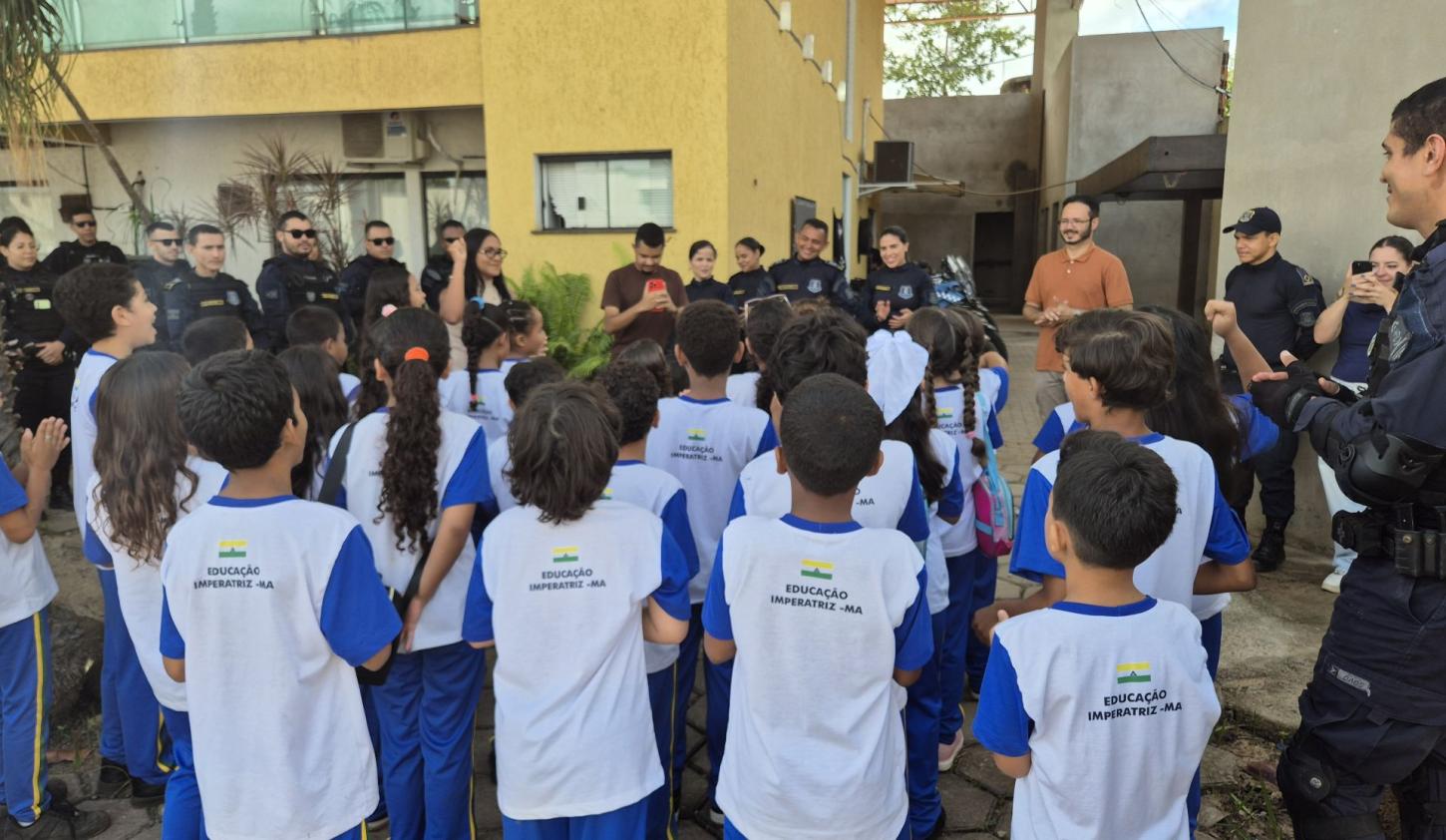 GMI se aproximou mais das escolas do município, oferecendo mais segurança. - Foto: PMI