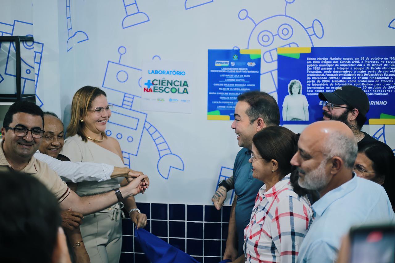 O 10º Laboratório Maker da Rede Municipal de Ensino foi inaugurado na Escola Municipal Tocantins e amplia o acesso à inovação e à tecnologia na educação pública. (Foto: Ana Arruda)