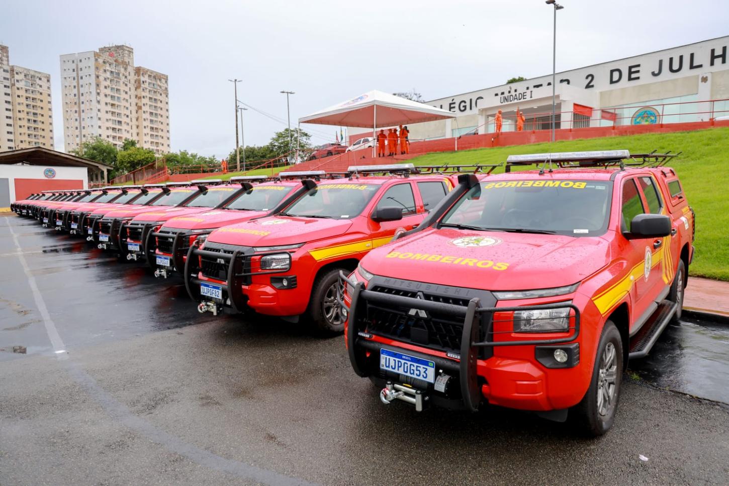 Imperatriz fica fora de nova distribuição de viaturas e ambulâncias do Corpo de Bombeiros