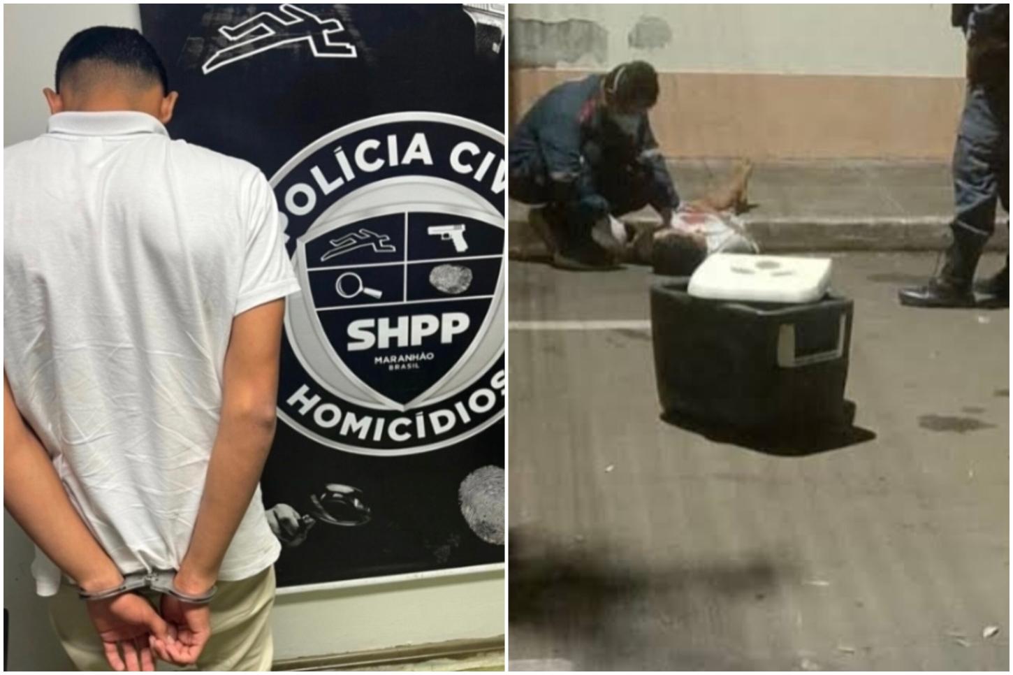 Polícia Civil prende acusado de homicídio na Rua 15 de Novembro durante o carnaval deste ano