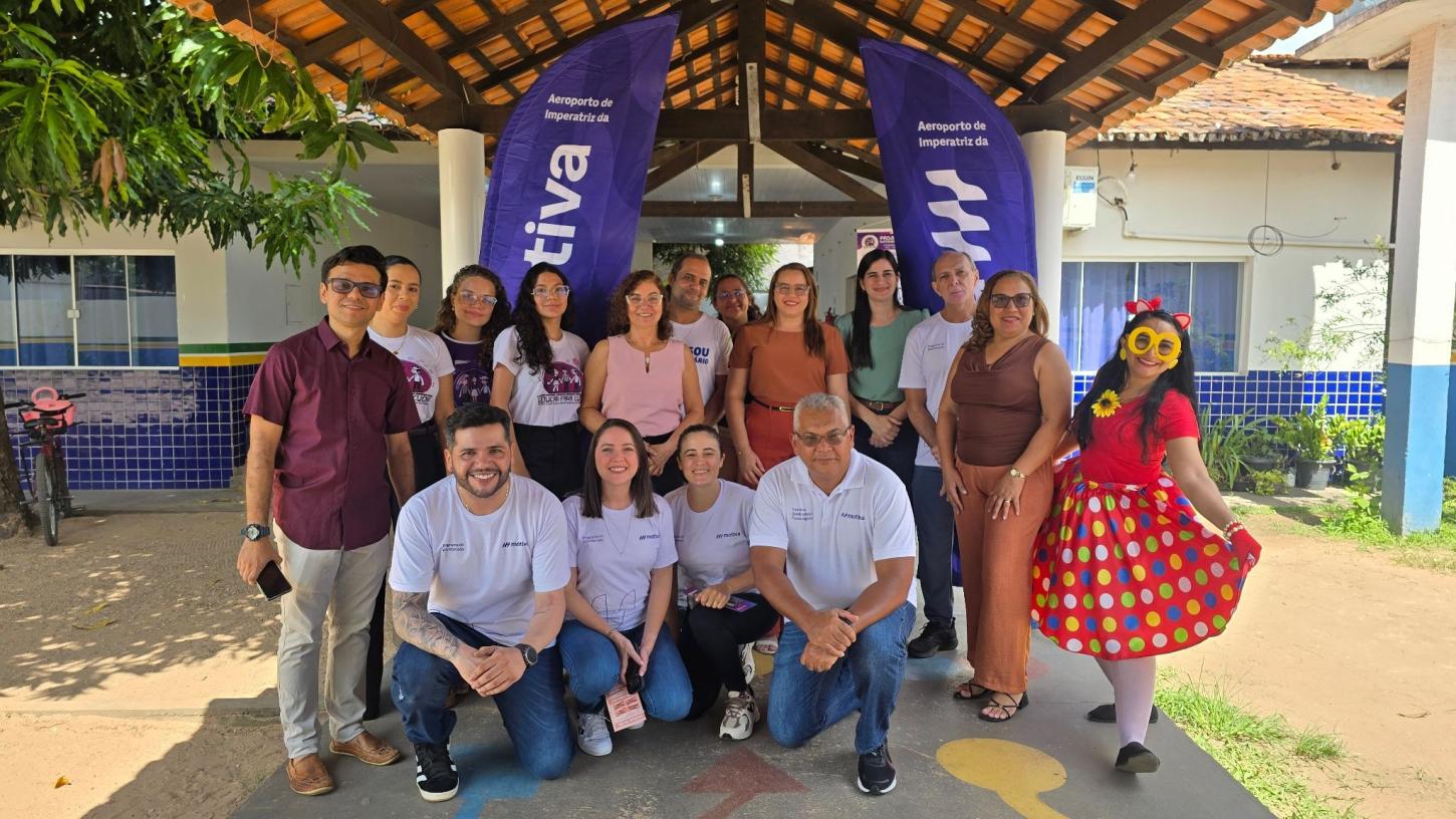 Equipe participante do Caminhos para a Saúde, em Imperatriz. Foto Divulgação: Motiva