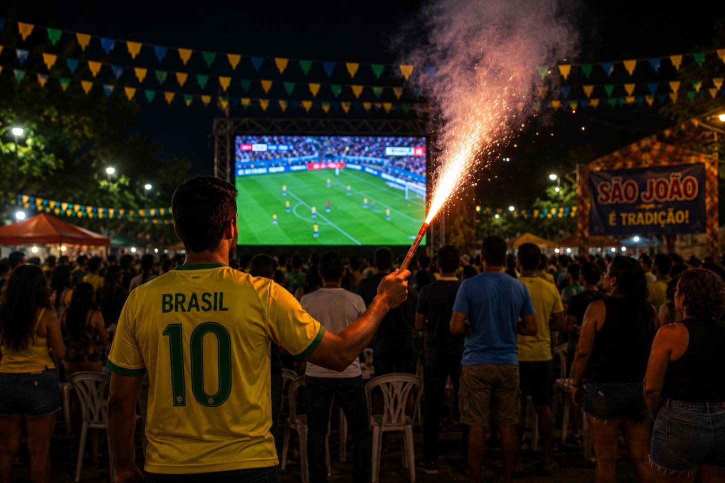 Corpo de Bombeiros faz alerta sobre uso de fogos de artifício durante a Copa do Mundo e o São João