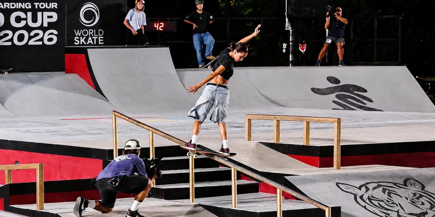 De volta após lesão, Rayssa Leal fica em quinto lugar na Copa do Mundo de Skate Street, em Roma