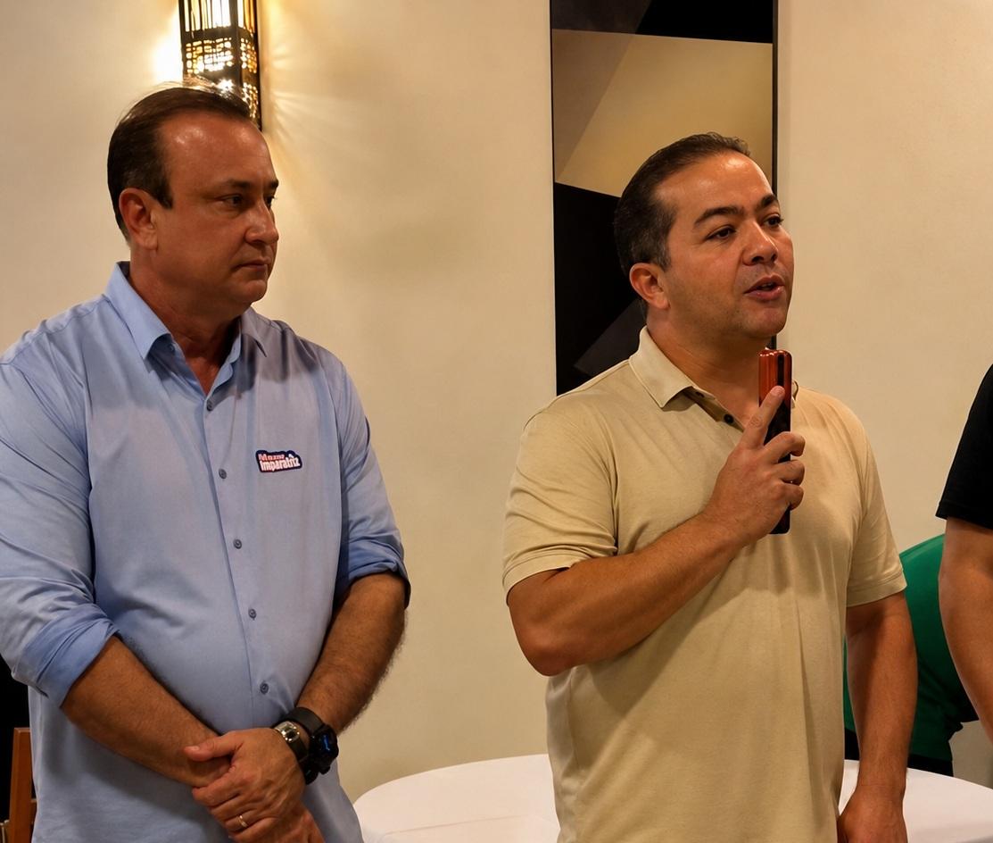 Em jantar com a cúpula governista, prefeito Rildo reafirma apoio a Orleans Brandão para 2026