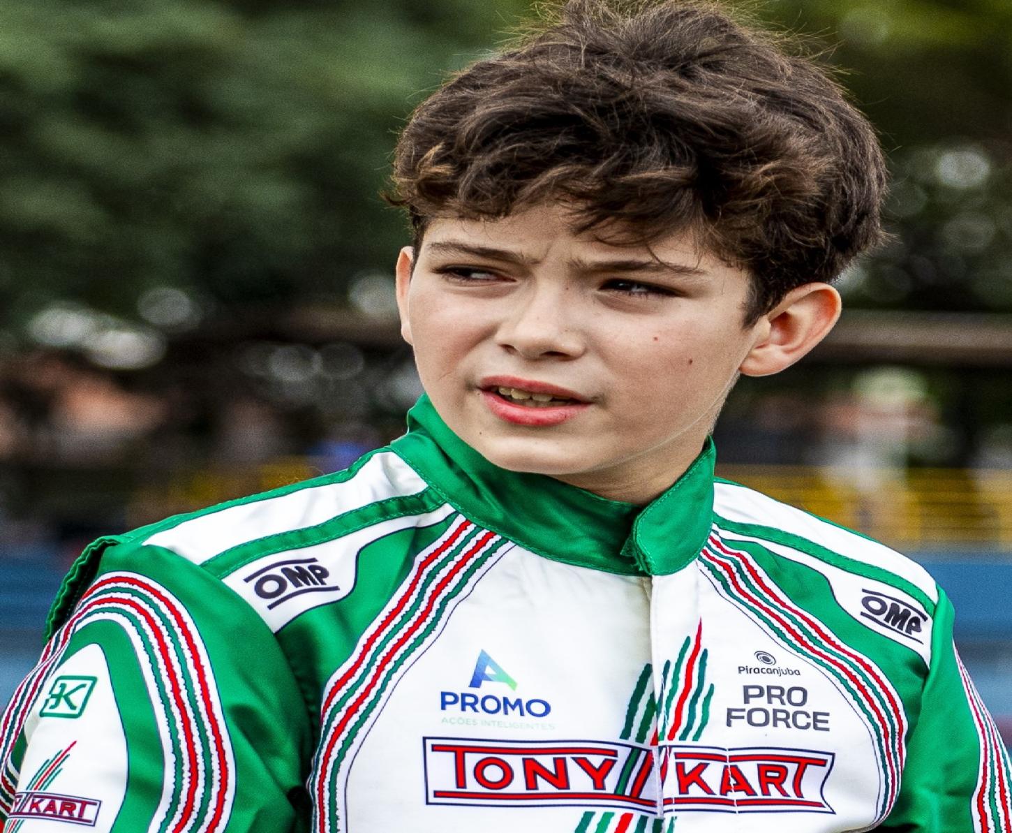 Gael Rampazzo tem rodada dupla em Interlagos com provas OKN e F4 na categoria Júnior