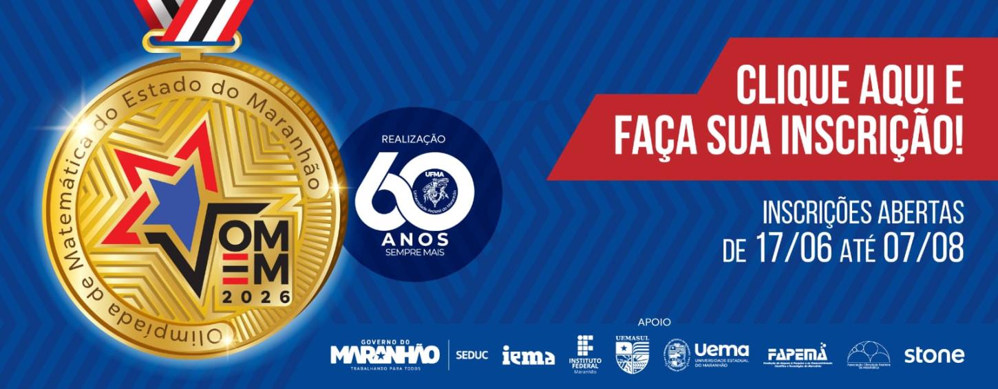 O link de inscrição está no fim da matéria. - Imagem: UFMA
