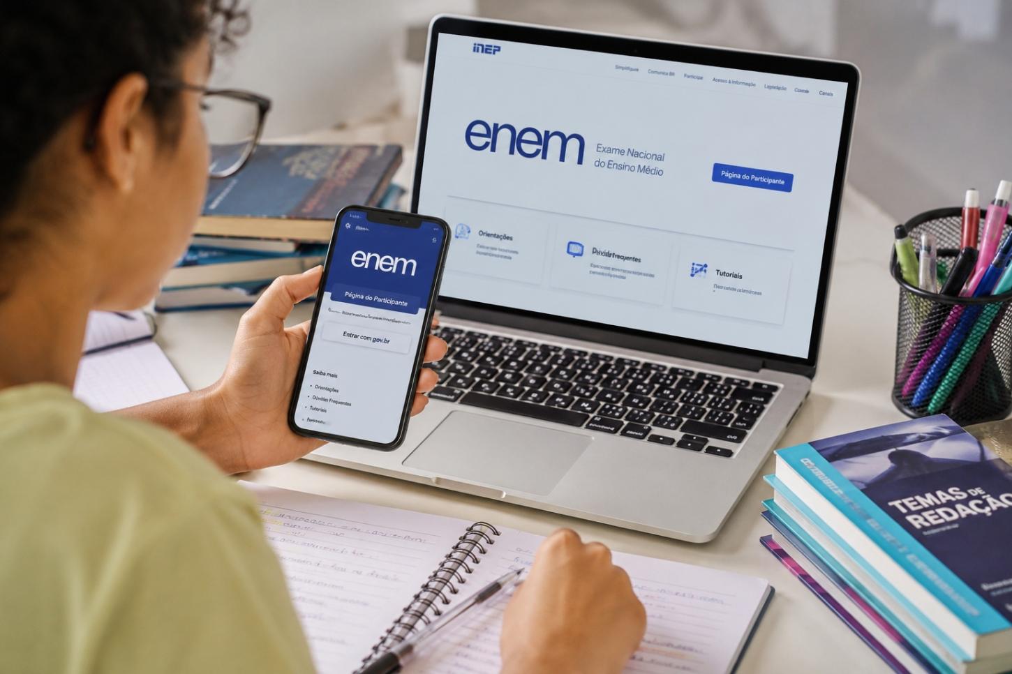 Prazo para pagamento da taxa de inscrição do Enem 2026 é ampliado até 22 de junho