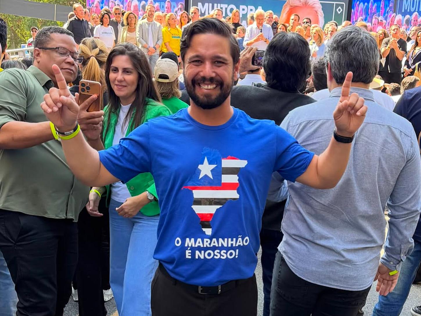 Ricardo Seidel representa o PSD do Maranhão na Convenção Nacional do partido