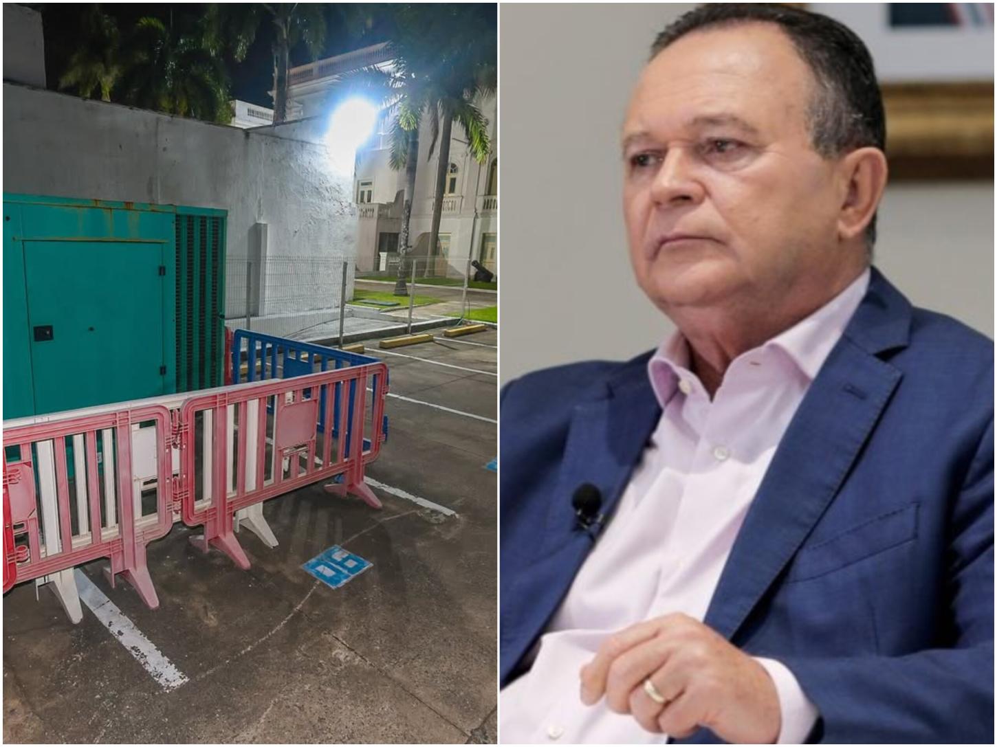 Brandão rebate acusações e mostra gerador na vaga citada por assassino confesso: 
