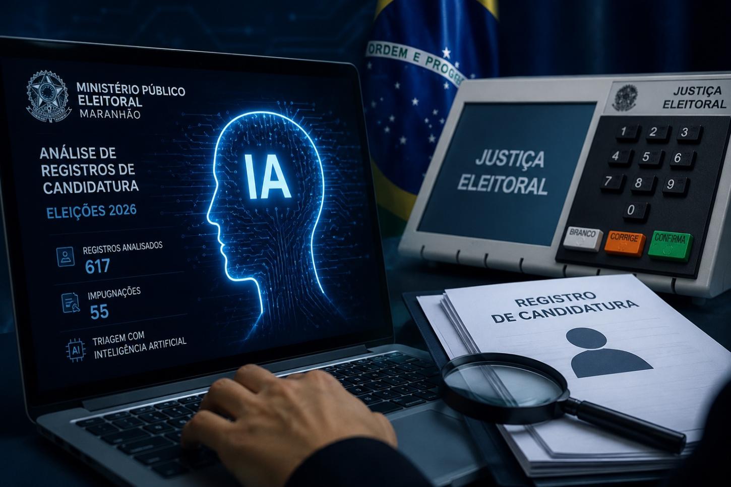 Ministério Público Eleitoral usou Inteligência Artificial para identificar candidatos inelegíveis no Maranhão