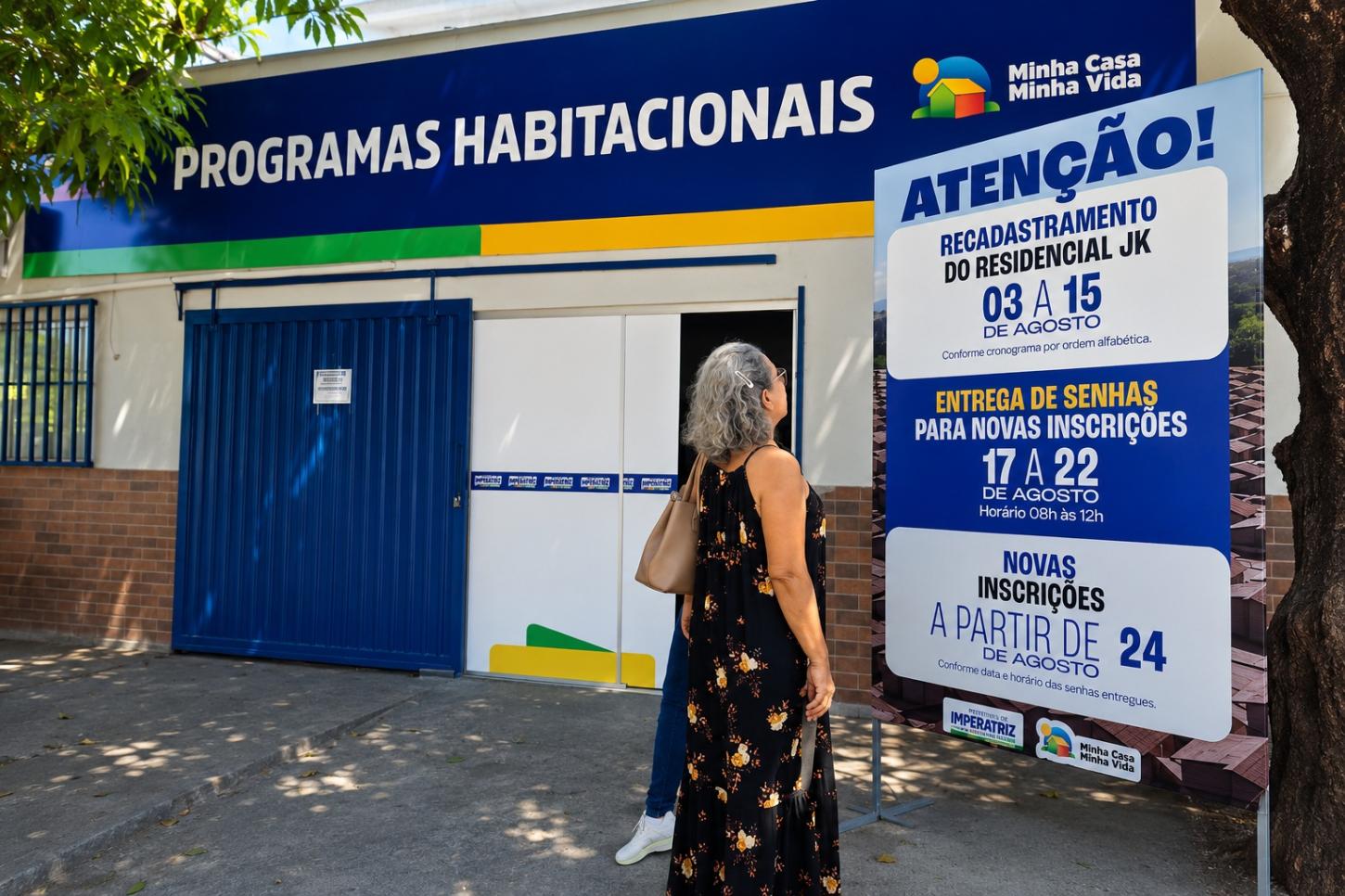 Prefeitura inicia entrega de senhas para novas inscrições do Cadastro Habitacional Popular nesta segunda (17)