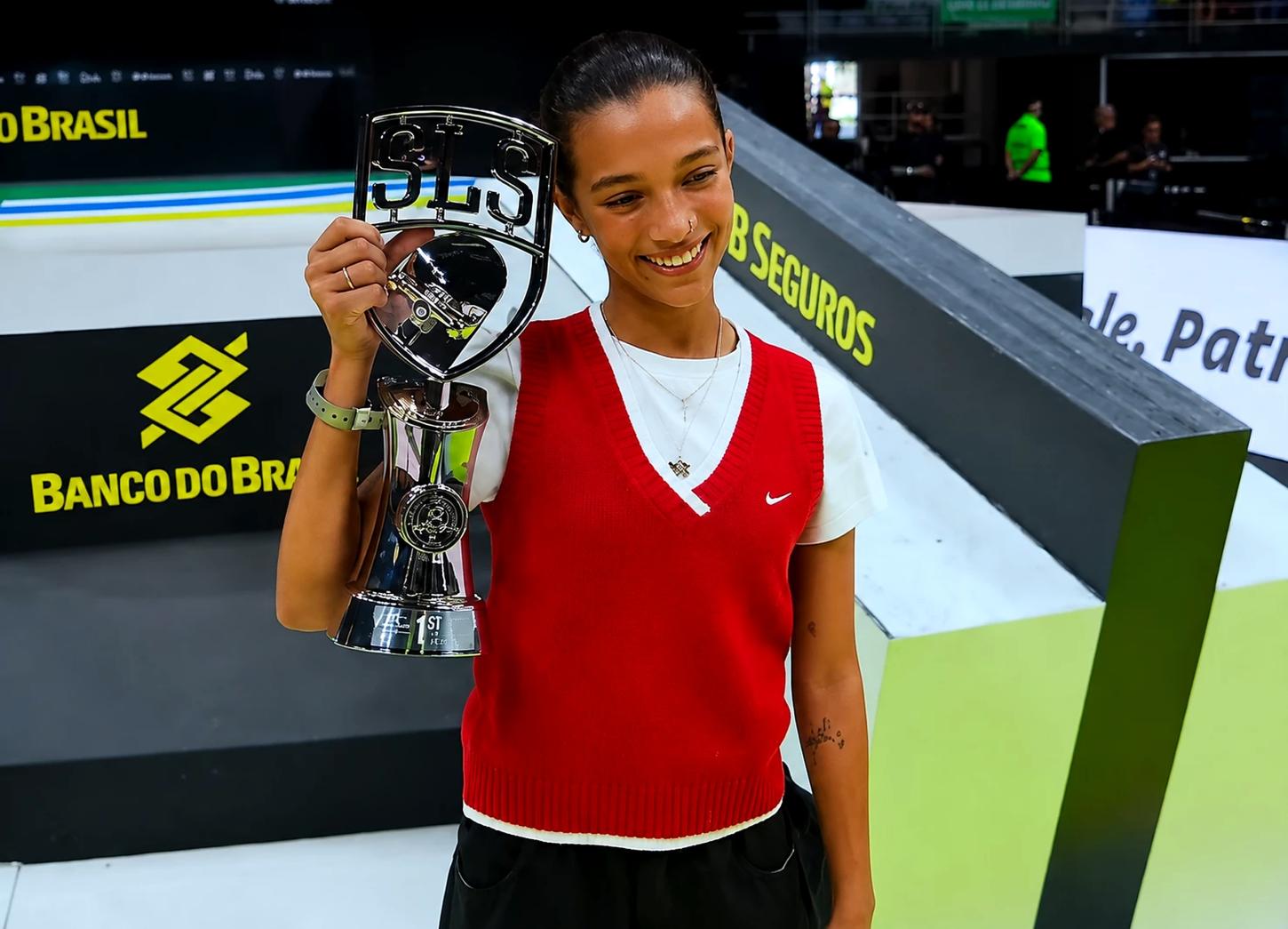 Rayssa Leal supera lesão, vence SLS no Rio e coloca Imperatriz mais uma vez no topo do skate mundial