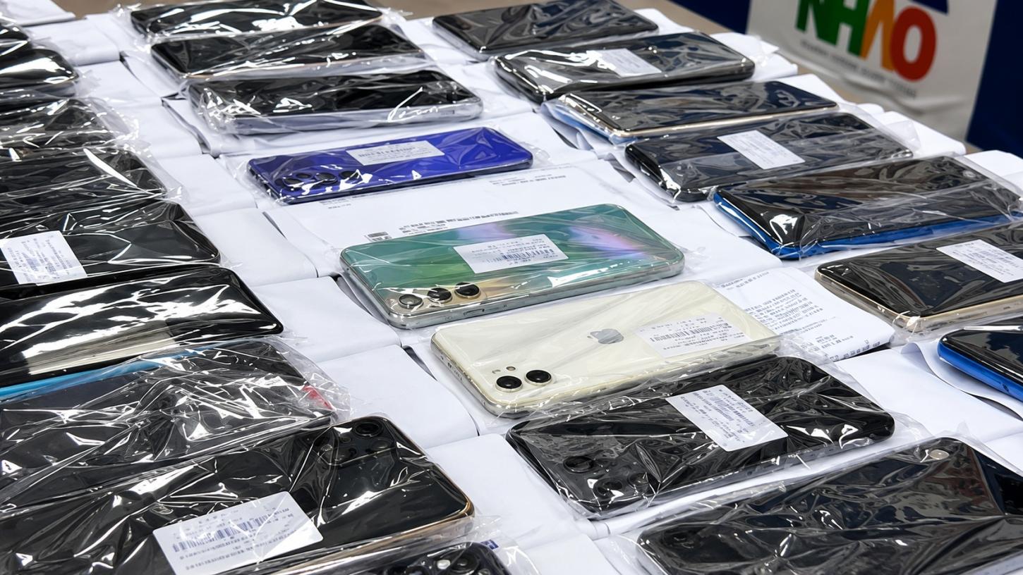 1.000 celulares recuperados pela polícia serão devolvidos aos proprietários na Grande São Luís