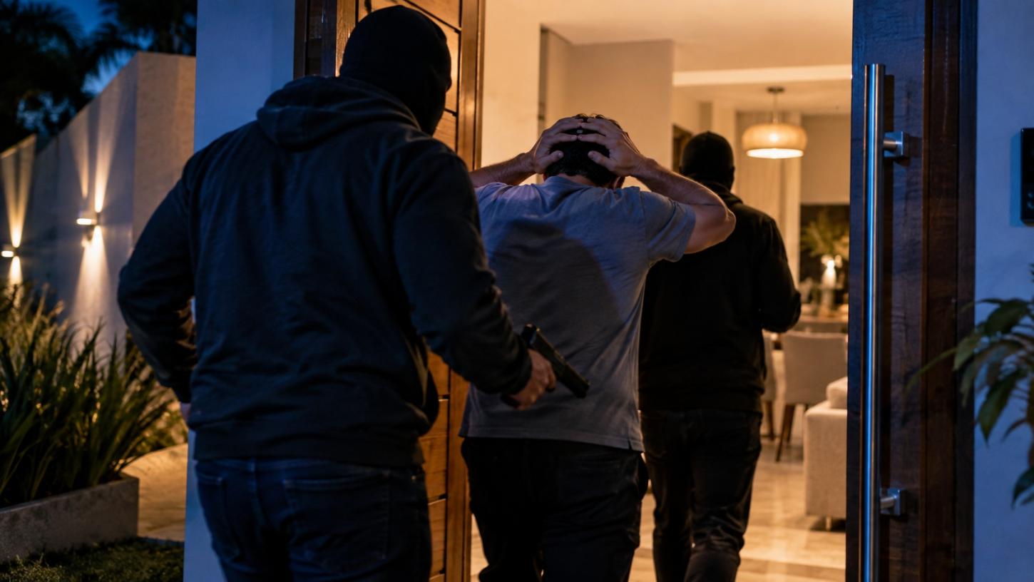 Empresário é rendido por bandidos dentro de casa e obrigado a fazer Pix de R$ 30 mil em São Luís