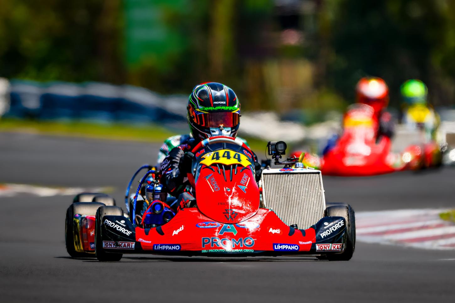 Gael Rampazzo termina em 4º na OKN Júnior e mira Brasileiro de Kart