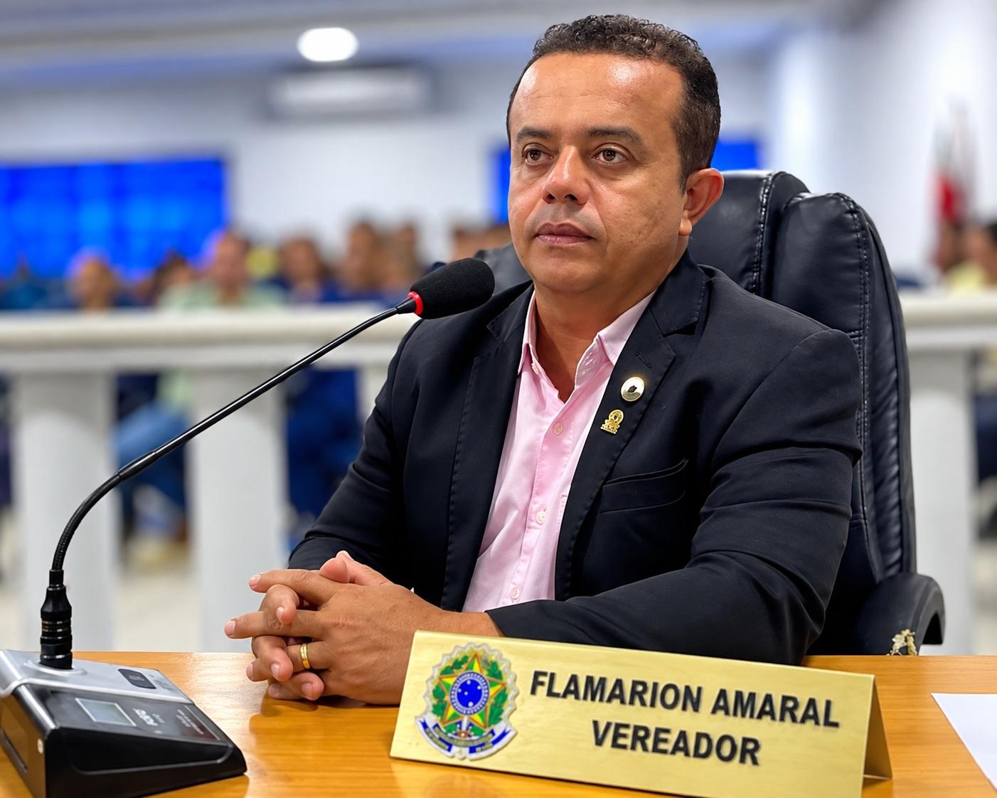 Vereador Flamarion Amaral é vítima de 