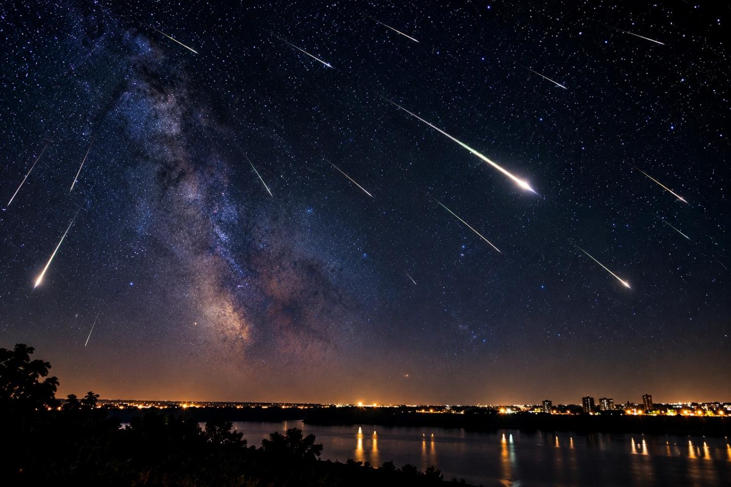 Céu do Maranhão terá espetáculo astronômico na madrugada desta quarta-feira (21) com chuva de meteoros do cometa Halley