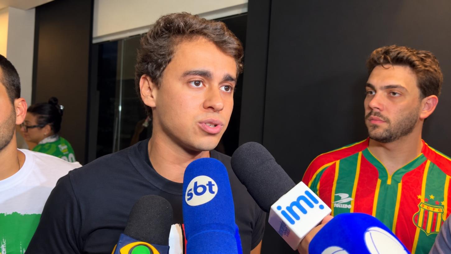 Em passagem por São Luís, Nikolas Ferreira critica Lula e espera que Flávio exponha falta de propostas do petista no debate da Globo