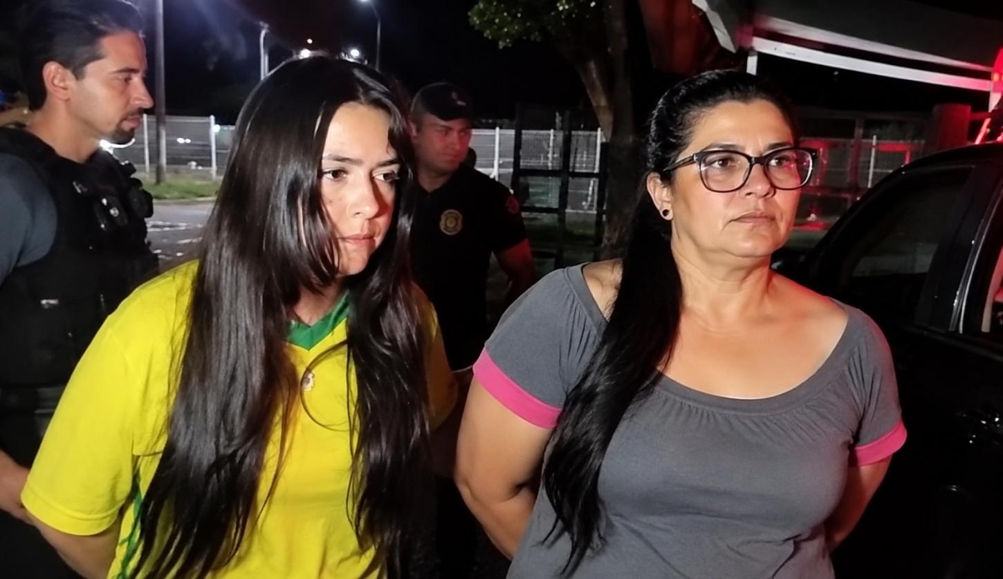 Mãe e filha são presas suspeitas de divulgar vídeos íntimos de parente em Bacabal